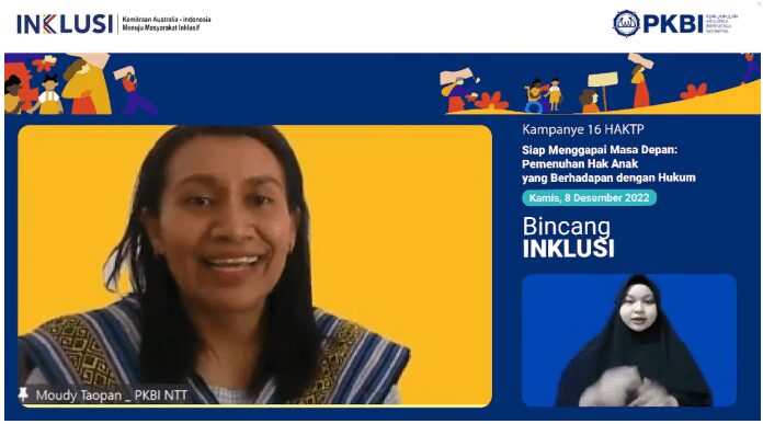 Bincang INKLUSI Siap Menggapai Masa Depan: Pemenuhan Hak Anak yang Berhadapan dengan Hukum