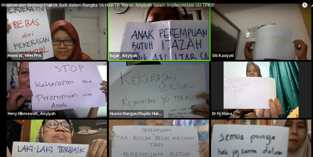 16DaysActivism 'Aisyiyah:  Supporting the Implementation of the TPKS Law Through Legal Aid - INKLUSI