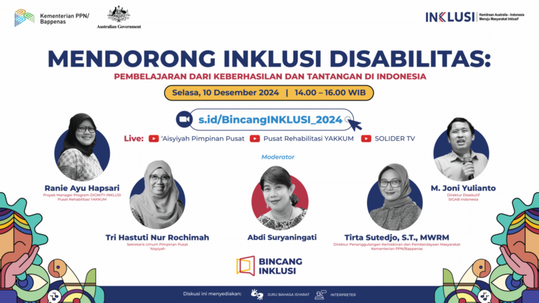 Mendorong Inklusi Disabilitas: Pembelajaran dari Keberhasilan dan Tantangan di Indonesia