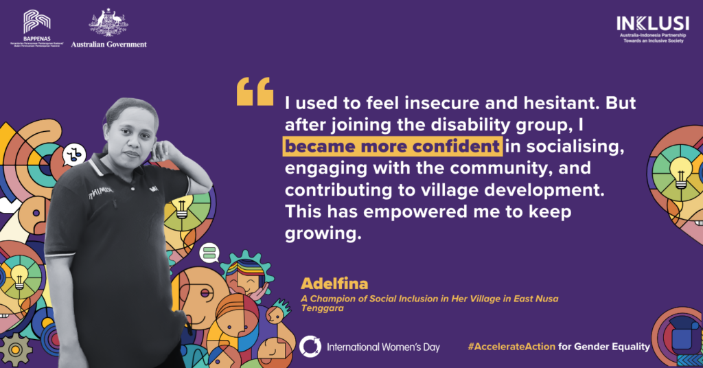 Adelfina A Champion of Social Inclusion in Her Village