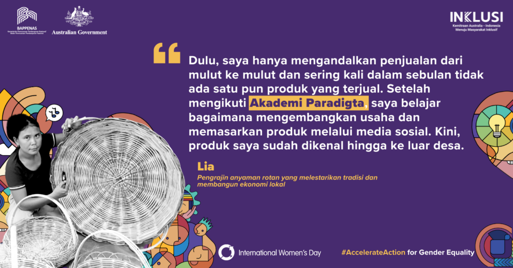 Menganyam Harapan: Perjuangan Lia Melestarikan Tradisi dan Membangun Ekonomi Lokal