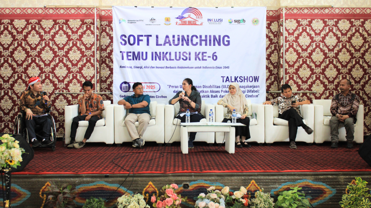 Launch of the 6th Temu Inklusi in Cirebon_Reinforcing National Commitment to Inclusive Development_INKLUSI