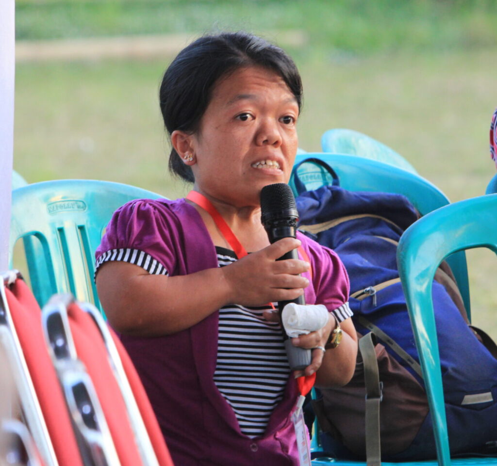 A participant of Temu Inklusi 2025