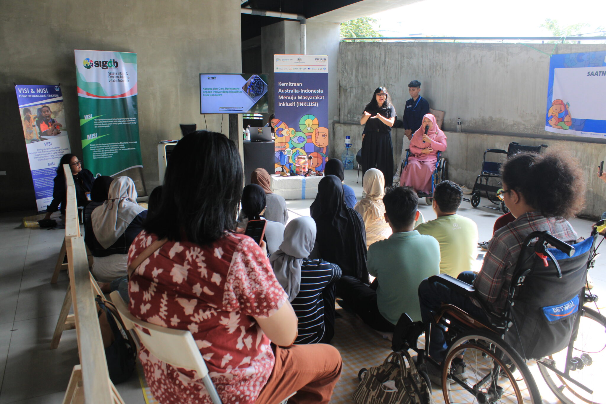 Dialog Inklusif lokakarya disabilitas