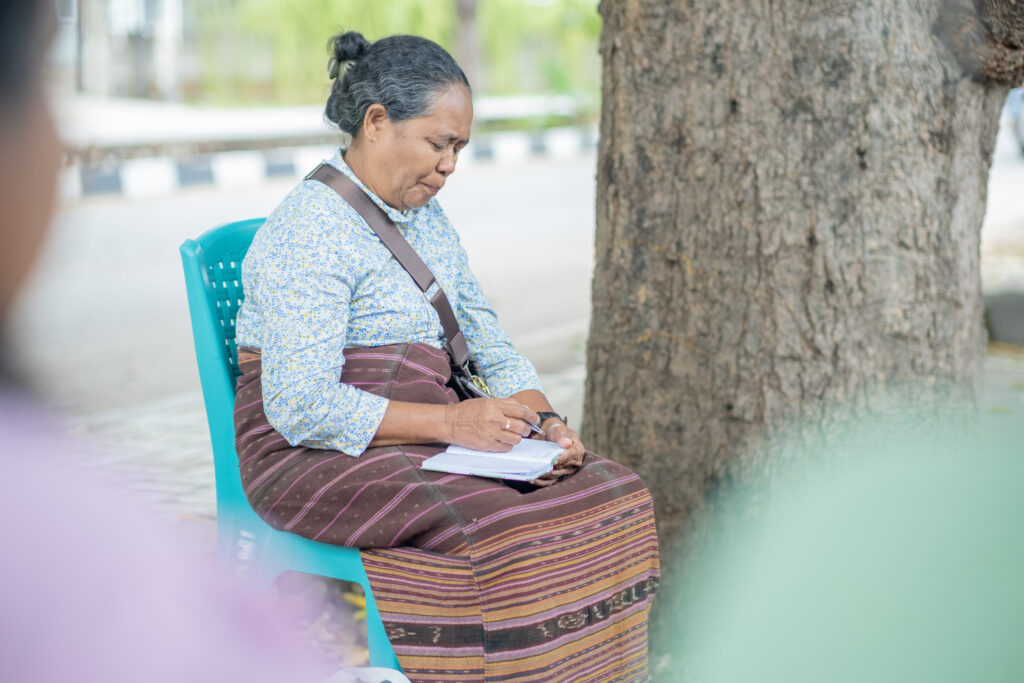 Member of Women's School in Kupang.