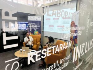 Palmira Bachtiar talked about Strengthening CSO–Government Collaboration to Mainstream GEDSI